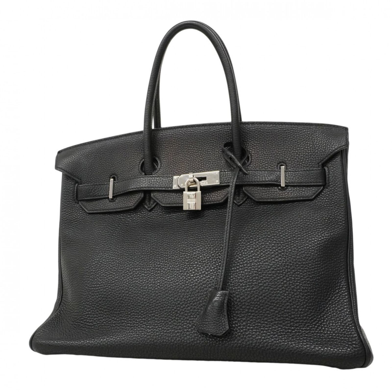 エルメス(Hermes) エルメス ハンドバッグ バーキン35 トゴ ブラック □J刻印レディース