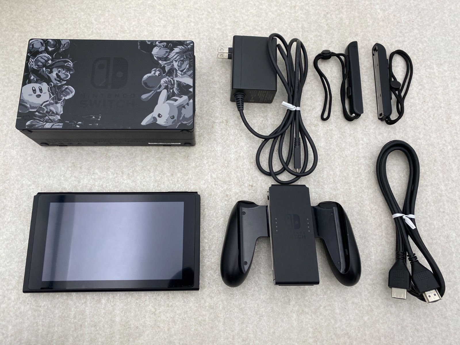 Nintendo Switch 本体 ブラック 一式揃ってます Switch 本体一式