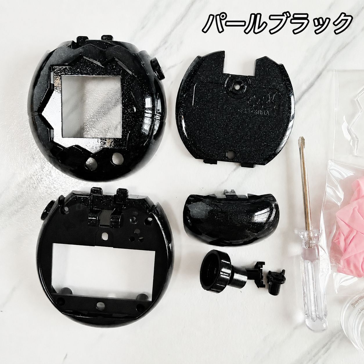 5月下旬入荷】たまごっちパラダイス カバー 透明カスタムシェル クリア