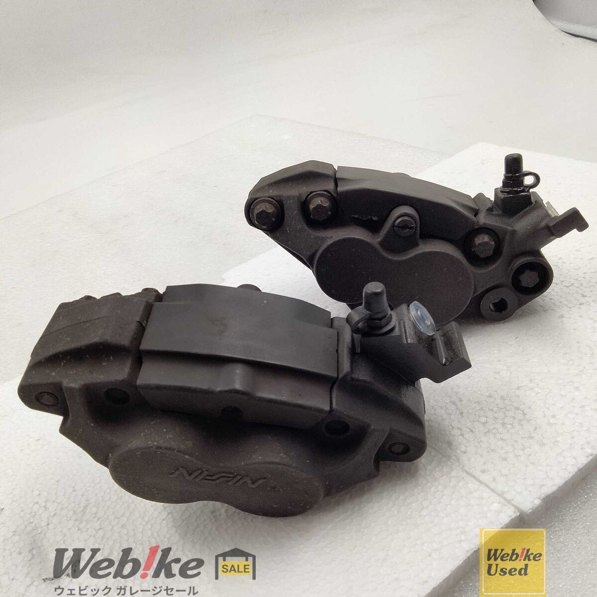 ホンダ純正中古パーツ VFR400R フロントブレーキキャリパー 左右セット 45100-MR8-006 RXBI30067