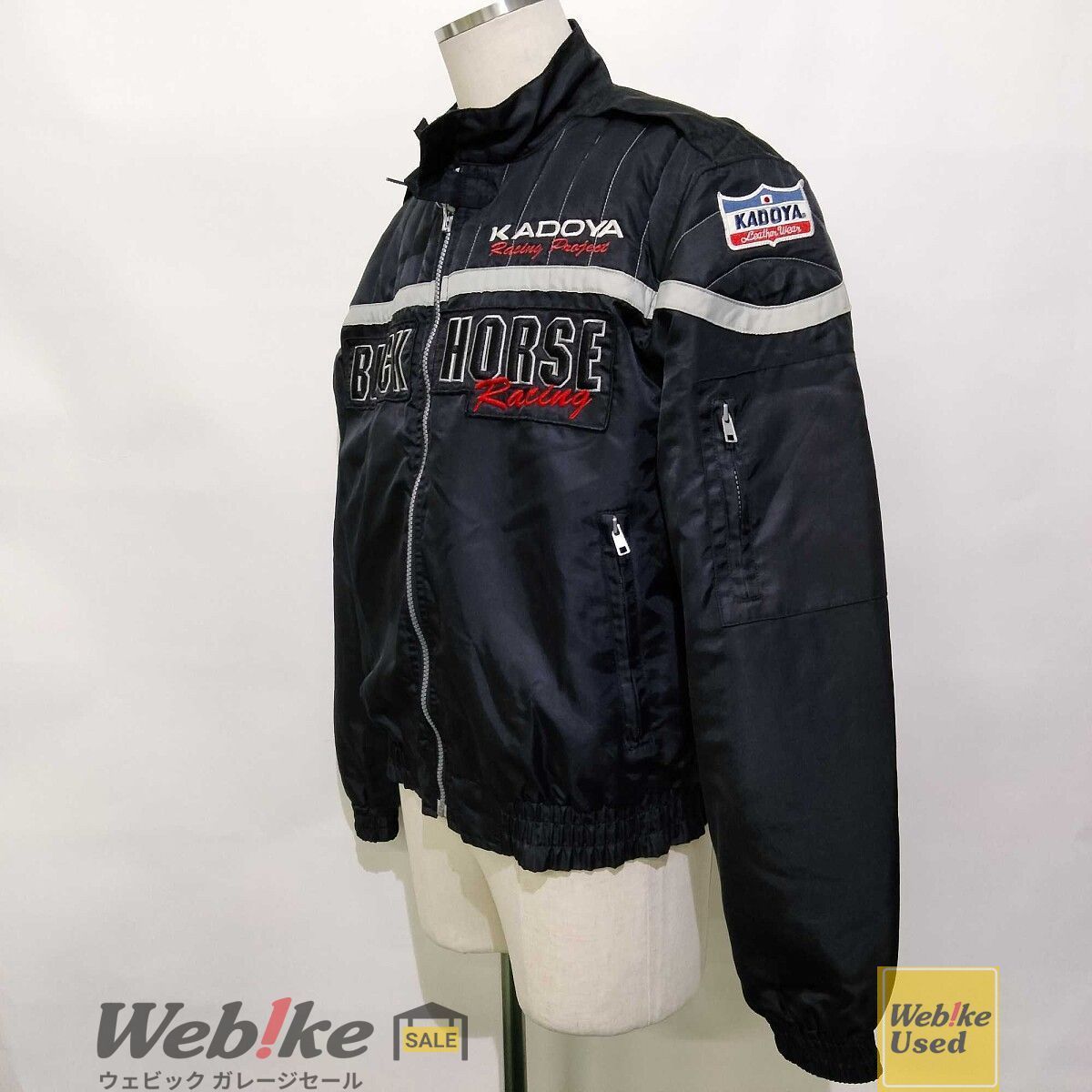 KADOYA BLACK HURSE シングルライダースジャケット | サイズ：L 