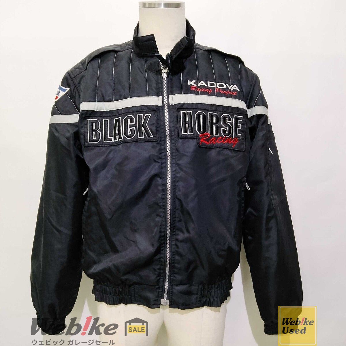 KADOYA BLACK HURSE シングルライダースジャケット | サイズ：L 