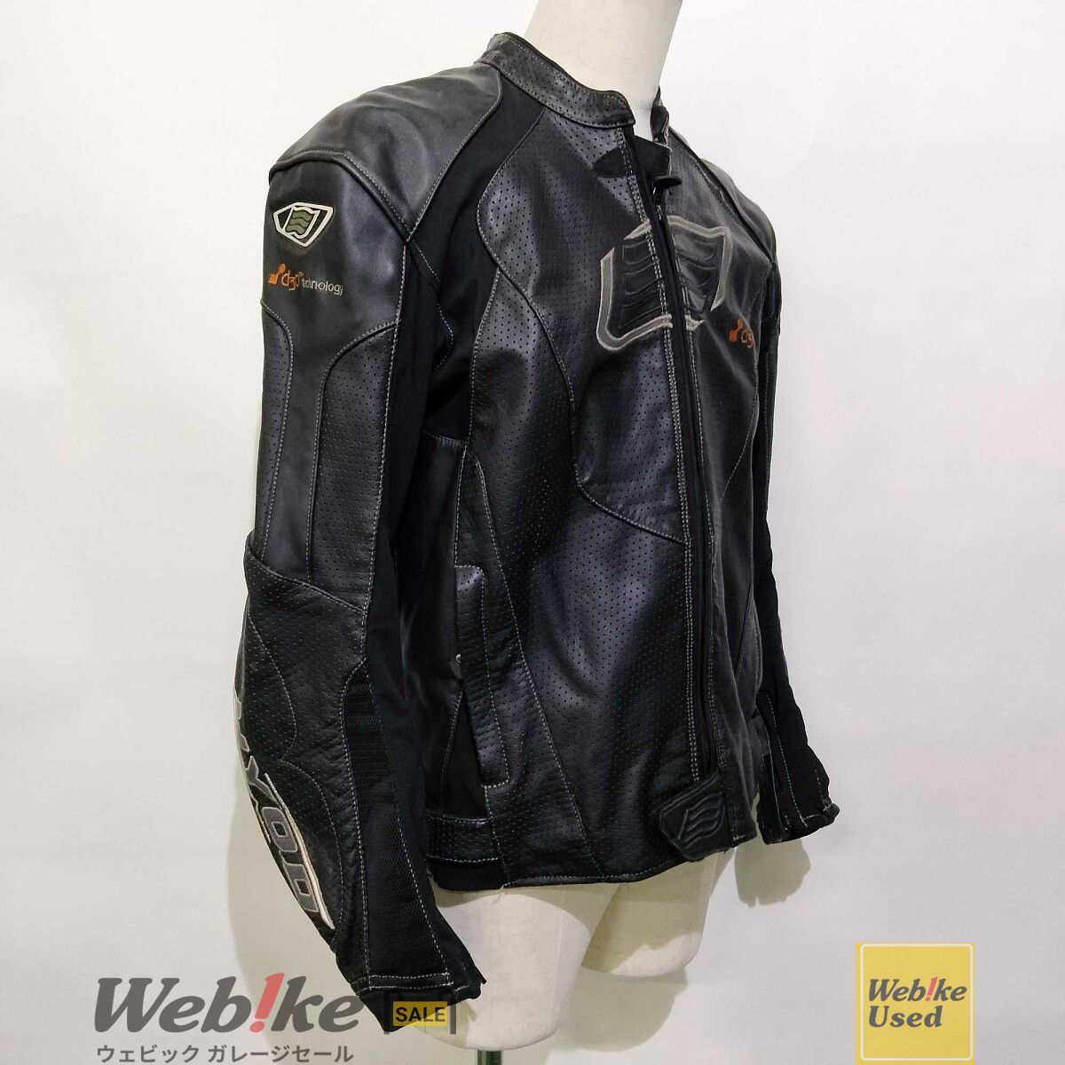 HYOD パンチングレザージャケット HSL004 | サイズ:XXL/2XL RXBI30384 HYOD パンチングレザージャケット HSL004 | サイズ:XXL/2XL RXBI30384