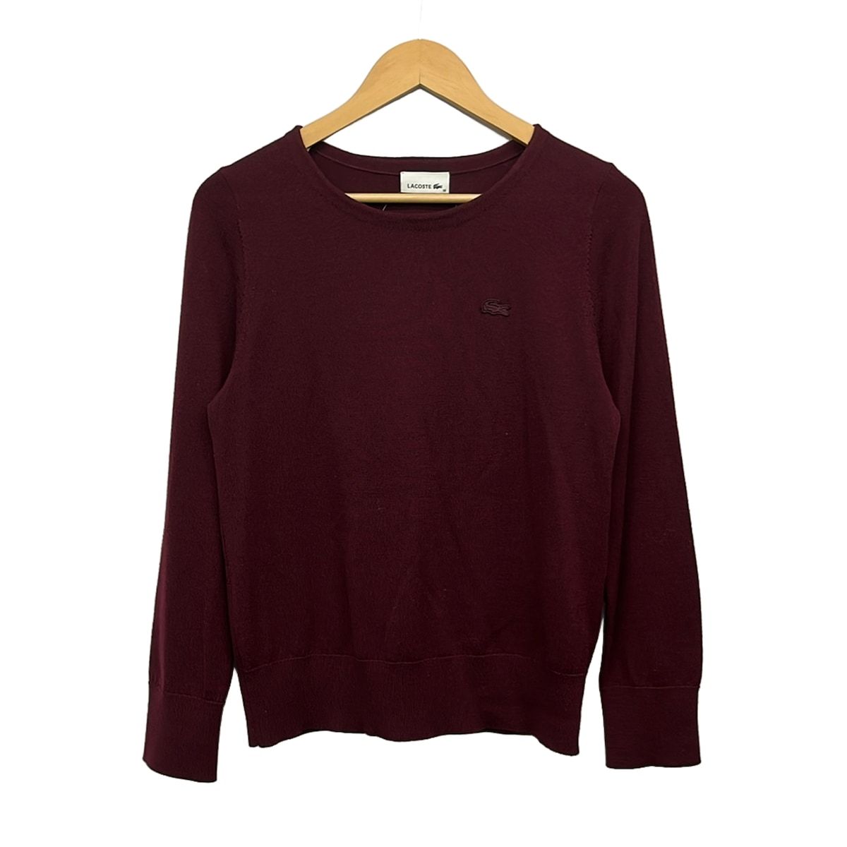 Lacoste(ラコステ) 長袖セーター サイズ38 M レディース美品 