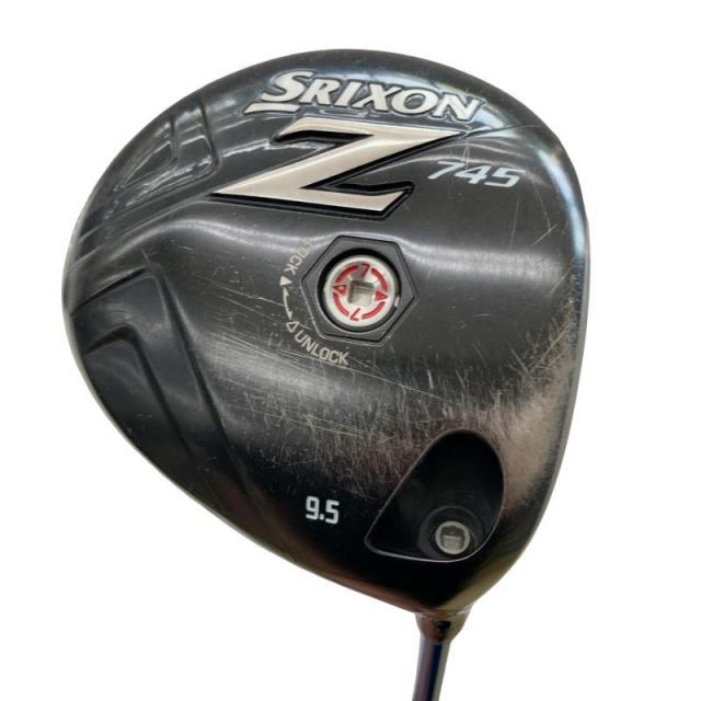 【中古】 ダンロップ SRIXON Z745 9.5° ドライバー DR Miyazaki Kosuma Blue(水) 6 (フレックスSR) メンズ 男性用 右利き 右用 Cランク ゴルフクラブ