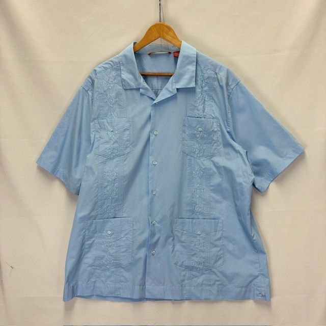 HAVANERA　キューバシャツ サイズXXL コットンポリ 08051503 871
