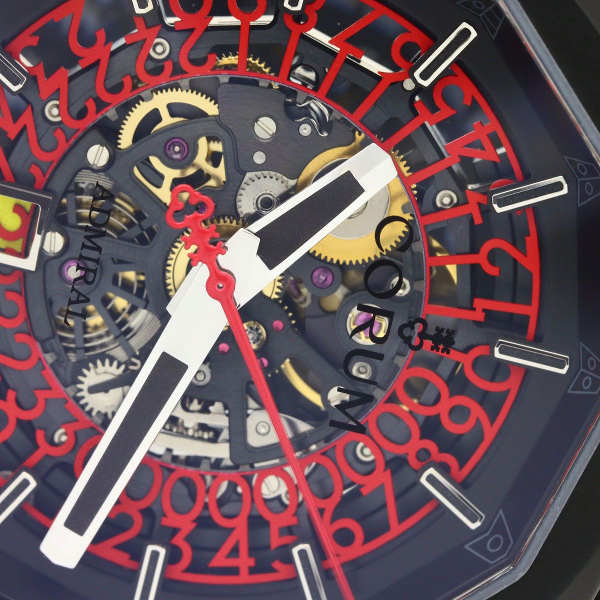 CORUM コルム 082.406.95 F371 NO10 アドミラルズ 45 スケルトン 世界