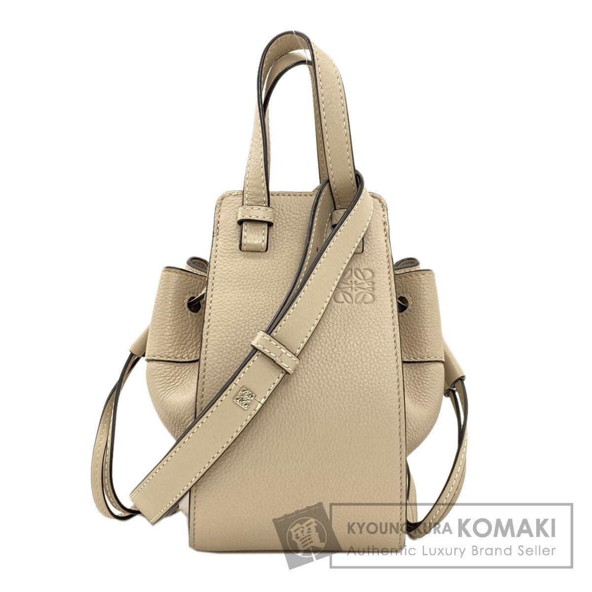 LOEWE ロエベ ハンモック ミニ 2WAY ハンドバッグ カーフ レディース [中古]