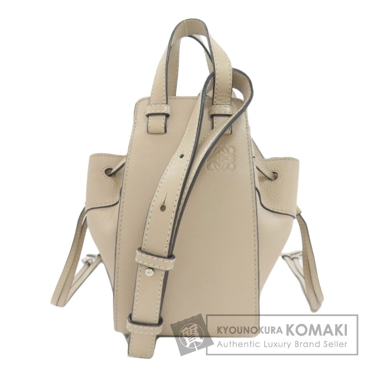 LOEWE ロエベ ハンモックミニ 2WAY ハンドバッグ カーフ レディース [中古]