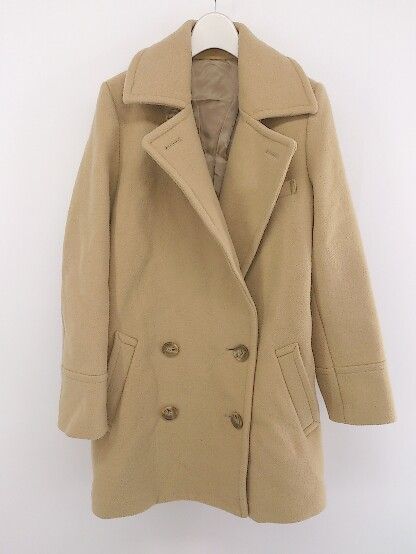 ◇ FORD MILLS フォードミルズ ウール 長袖 コート サイズ36 ベージュ レディース P 【中古】 【1210240004518】