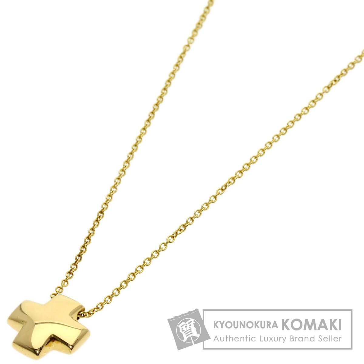 TIFFANY&Co. ティファニー ローマンクロス ネックレス K18YG レディース [中古]