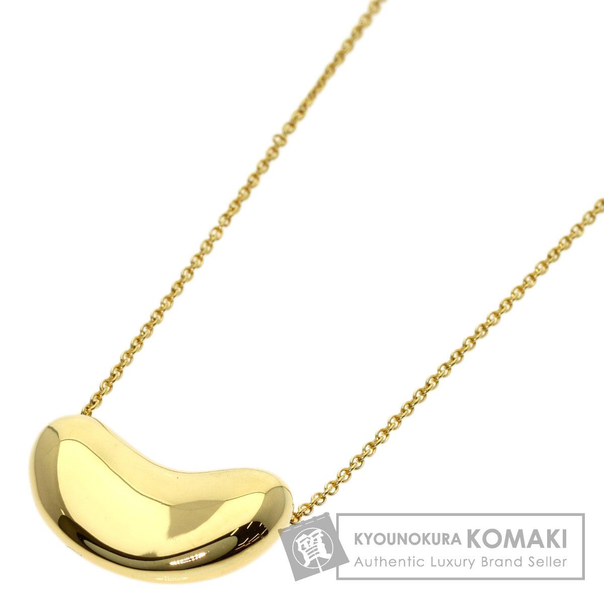 TIFFANY&Co. ティファニー ビーン ネックレス K18YG レディース [中古]