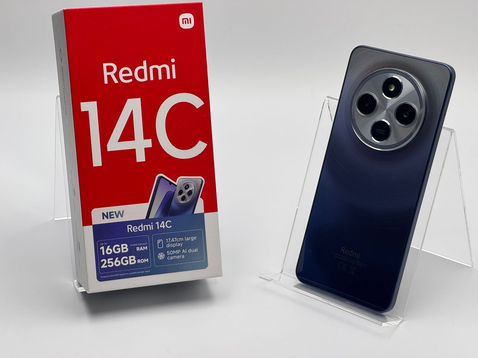 箱付きA】Redmi 14C 8GB+256GB スターリーブルー SIMフリー 白ロム 