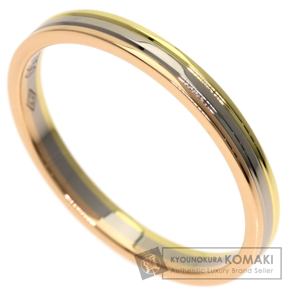 CARTIER カルティエ スリーカラー #57 リング・指輪 K18YG K18PG K18WG レディース [中古]