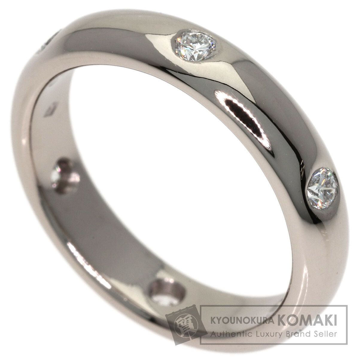 CARTIER カルティエ ステラ 6P ダイヤモンド #49 リング・指輪 K18WG レディース [中古]
