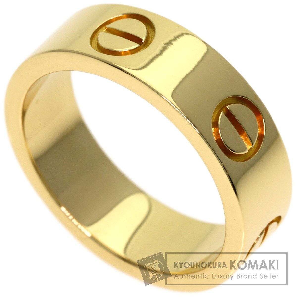 CARTIER カルティエ ラブリング #49 リング・指輪 K18YG レディース [中古]