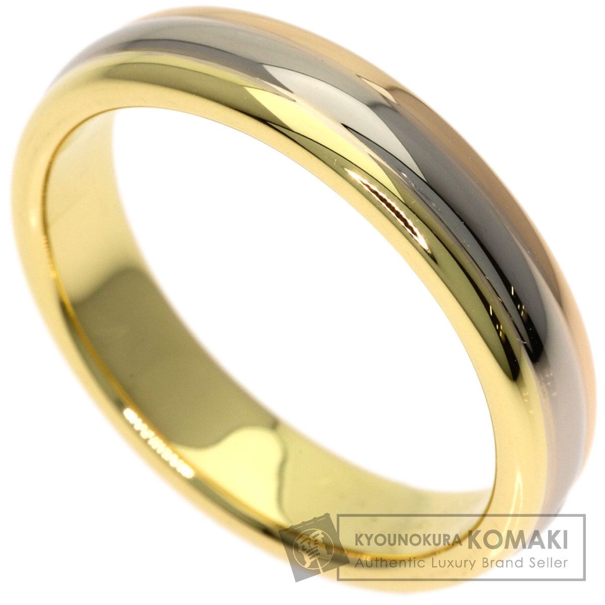 CARTIER カルティエ 3カラー #54 リング・指輪 K18YG K18PG K18WG レディース [中古]