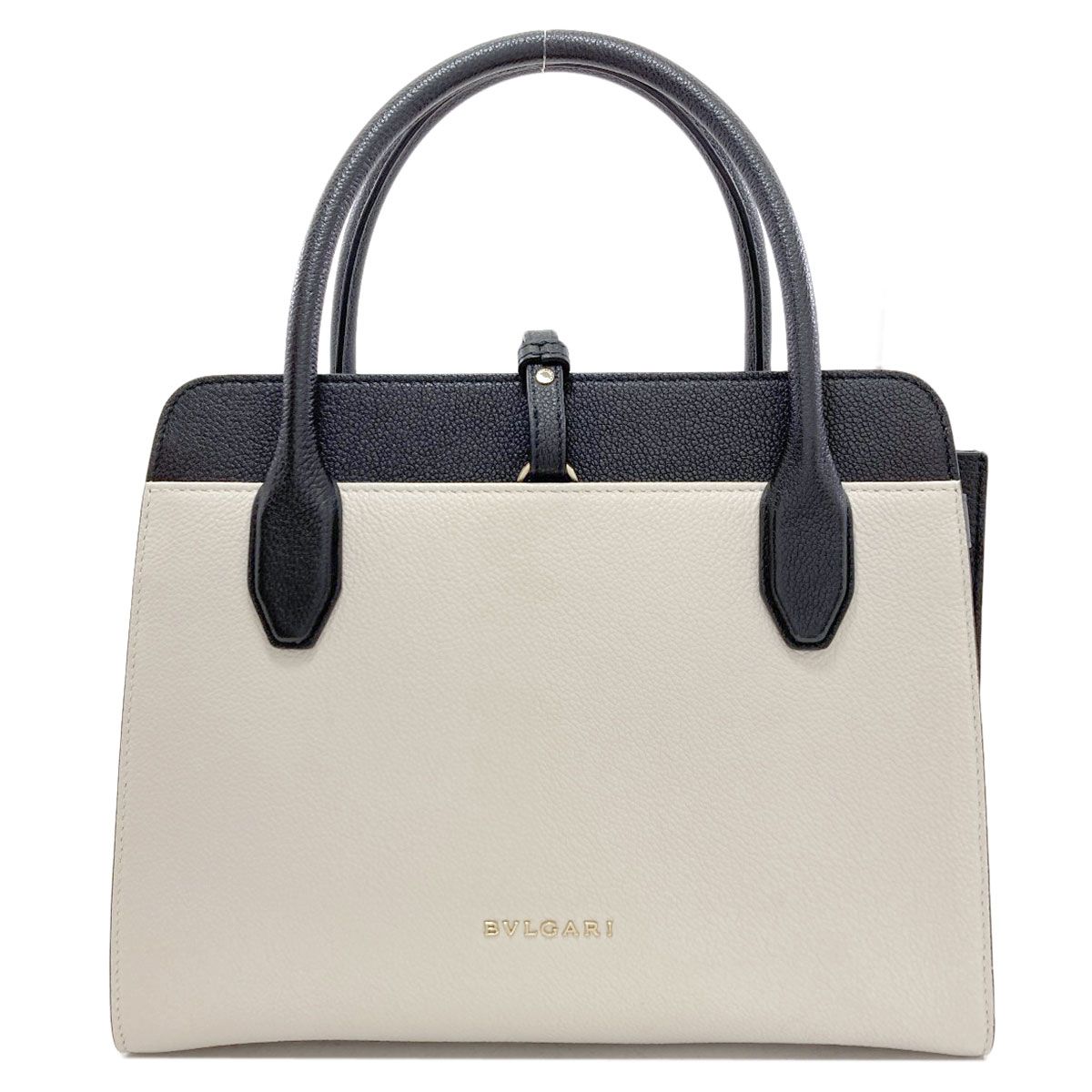 BVLGARI ブルガリ アルバ 2WAY ハンドバッグ カーフ レディース [中古 