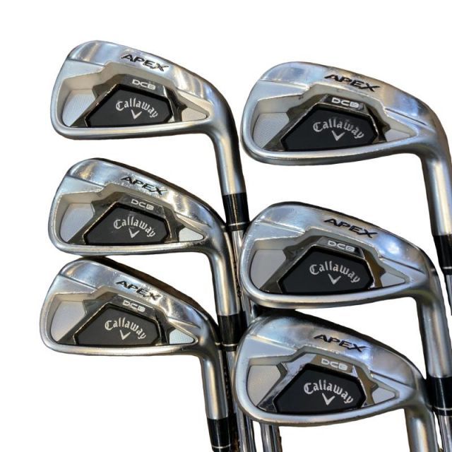 中古 キャロウェイ APEX DCB(2021) 6S アイアンセット IR NS PRO