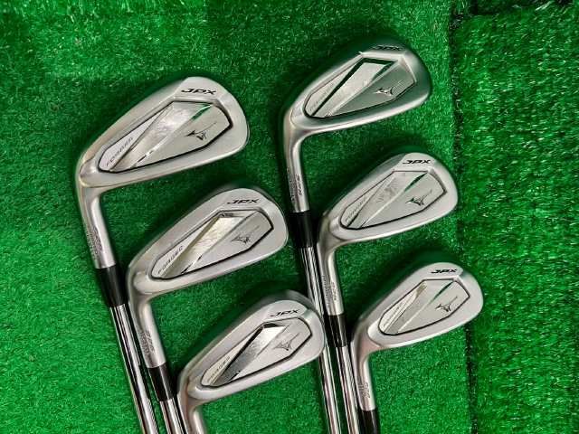 激安[353] レフティーアイアンセット ミズノ JPX 925 FORGED/MODUS3 SYSTEM3 TOUR 125 6本セット/S/30■和歌山