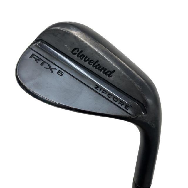 【中古】 クリーブランド Cleveland RTX-6 ZIPCORE ブラックサテン 52°/10° MID ウェッジ WG Dynamic Gold (フレックスS) メンズ 男性用 右利き 右用 Cランク ゴルフクラブ