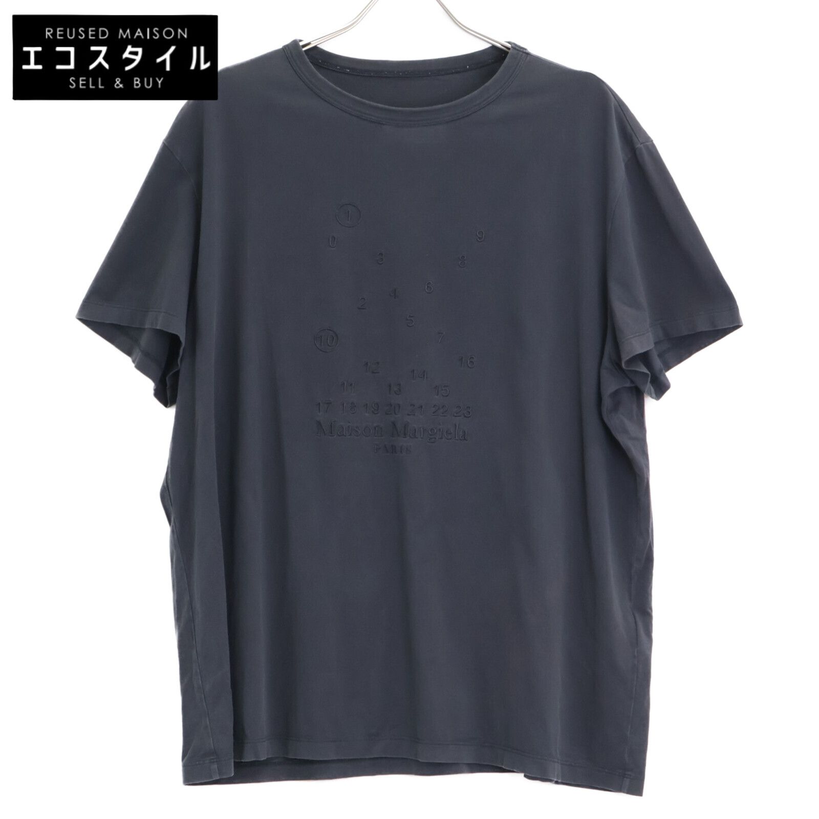 Maison Margiela　メゾンマルジェラ　23SS S50GC0684 カレンダーグラフィックロゴTシャツ　XL