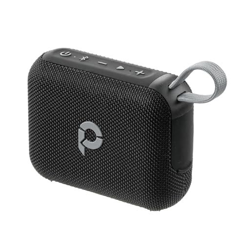 サンワダイレクト スピーカー Bluetooth 防水 IPX7 6W出力 最大24時間再生 microSDカード対応 複数台接続対応 マイク搭載 USB-C充電式 ワイヤレススピーカー ダークグレー 400-SP125DG 国内発送 bfef58f4