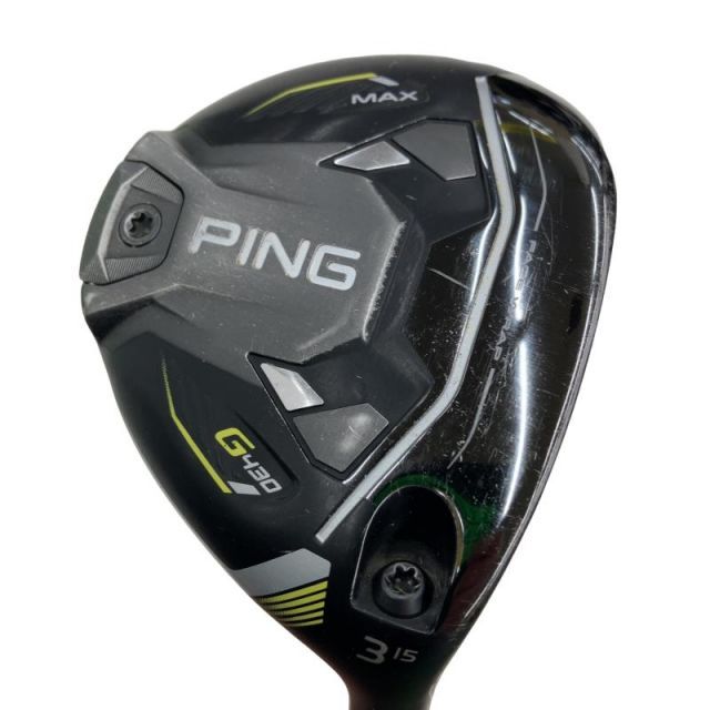 【中古】 ピン G430 MAX 3W フェアウェイウッド FW PING TOUR 2.0 BLACK 65(FW) (フレックスS) メンズ 男性用 右利き 右用 Cランク ゴルフクラブ