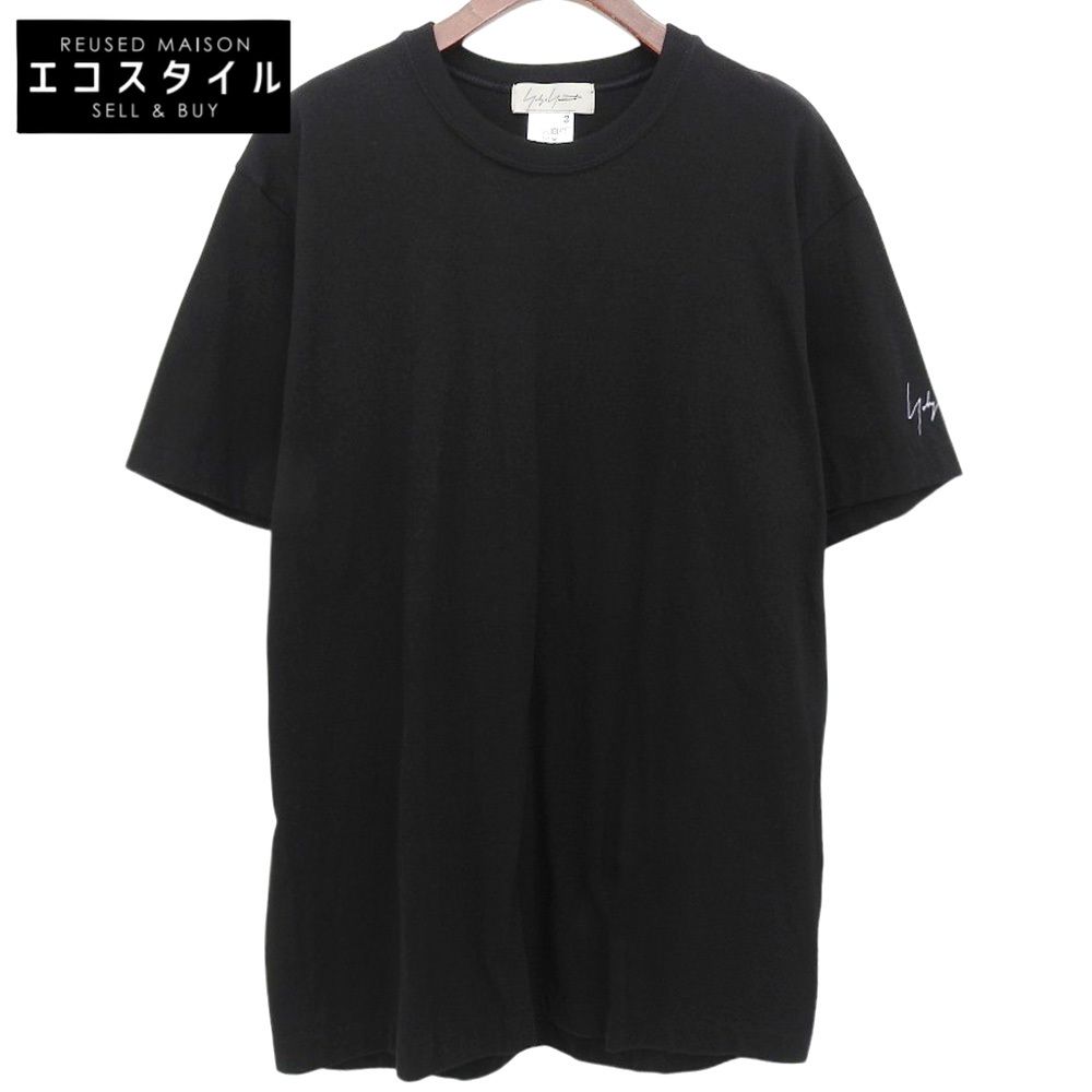 Yohji Yamamoto　ヨウジヤマモト　美品 Tシャツ トップス レディース ブラック 2 FS-T51-051C　2