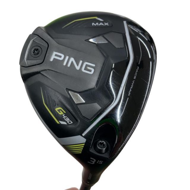【中古】 ピン G430 MAX 3W フェアウェイウッド FW 純正特注シャフト (フレックスS) メンズ 男性用 右利き 右用 Cランク ゴルフクラブ