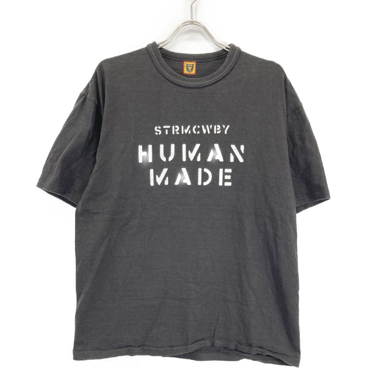 HUMAN MADE ヒューマンメイド STRMCWBY TEE ロゴプリント 半袖Tシャツ 