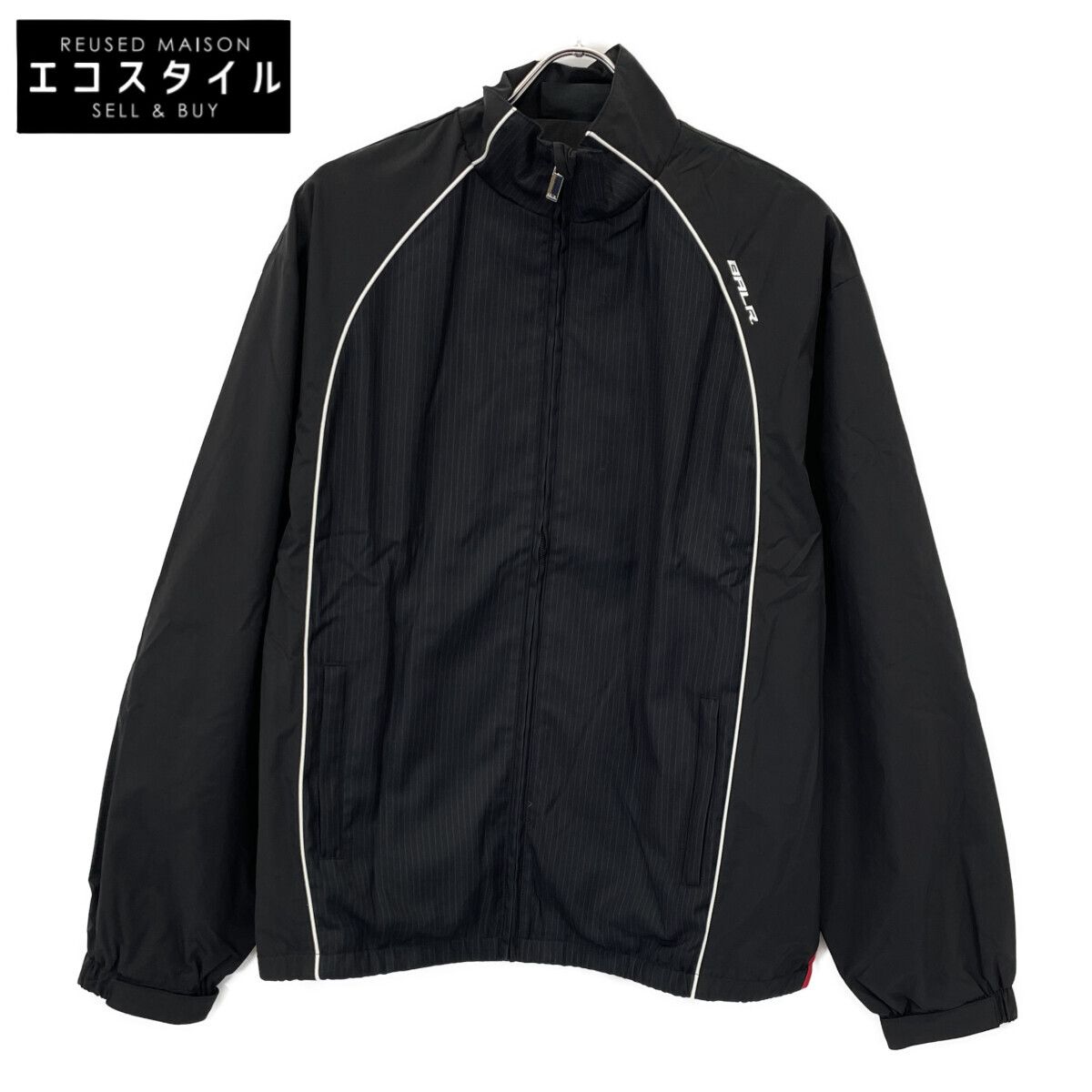 BALR. ボーラー 25AW B1387.1027 ブラック ストライプ GOTL RELAXED TRACK JACKET M
