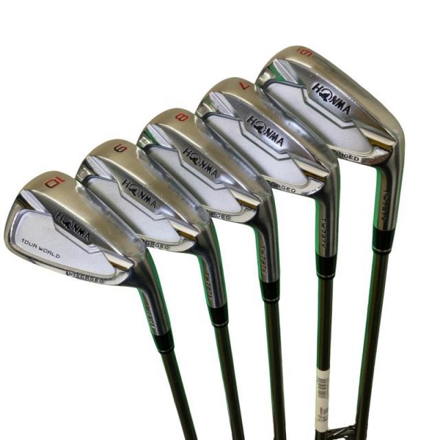 【中古】 本間ゴルフ TOUR WORLD TW737V 6S アイアンセット IR VIZARD IB95 (フレックスS) メンズ 男性用 右利き 右用 Cランク ゴルフクラブ