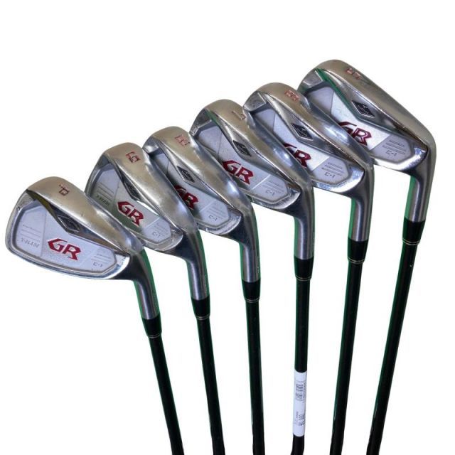 【中古】 ブリヂストン TOURSTAGE X-BLADE GR C-1 6S アイアンセット IR TOUR DESIGN B09-03i (フレックスS) メンズ 男性用 右利き 右用 Dランク ゴルフクラブ