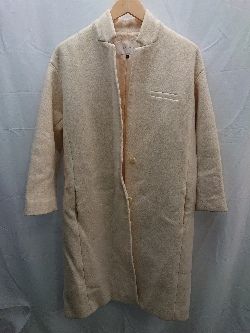 ◇ LE CIEL BLUE 無地 長袖 ロングコート サイズ36 クリーム レディース E 【1301260023549】