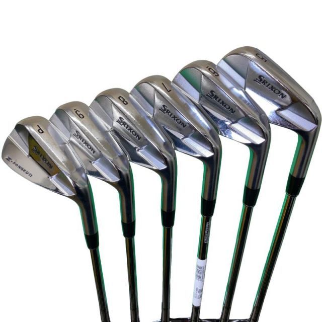 【中古】 ダンロップ SRIXON Z-FORGED II 6S アイアンセット IR KBS TOUR 120 (フレックスS) メンズ 男性用 右利き 右用 Dランク ゴルフクラブ