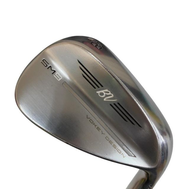【中古】 タイトリスト VOKEY SPIN MILLED SM9 ツアークロム 48°/10°F ウェッジ WG リシャフト (フレックスその他) メンズ 男性用 右利き 右用 Cランク ゴルフクラブ