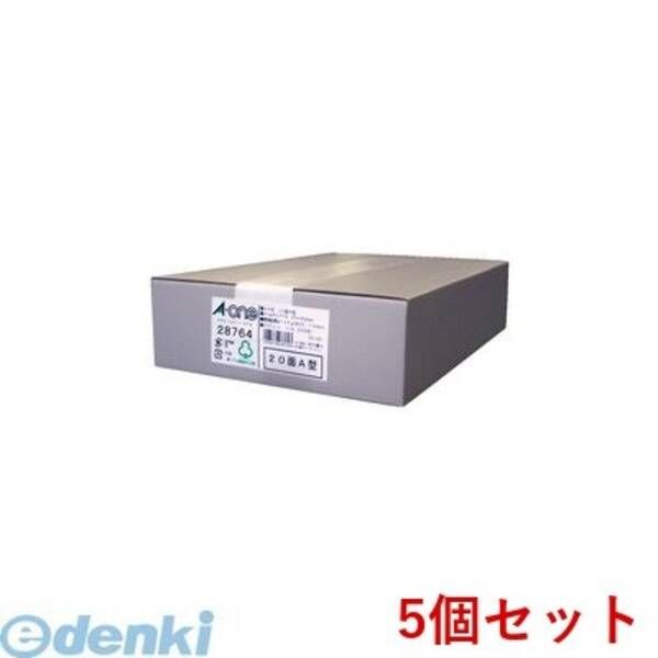 【新品・7営業日以内発送】A-one エーワン 28764×5 【5個入】PPC（コピー）ラベル 20面A型〈宛名・表示用〉【500枚】【沖縄離島販売不可】