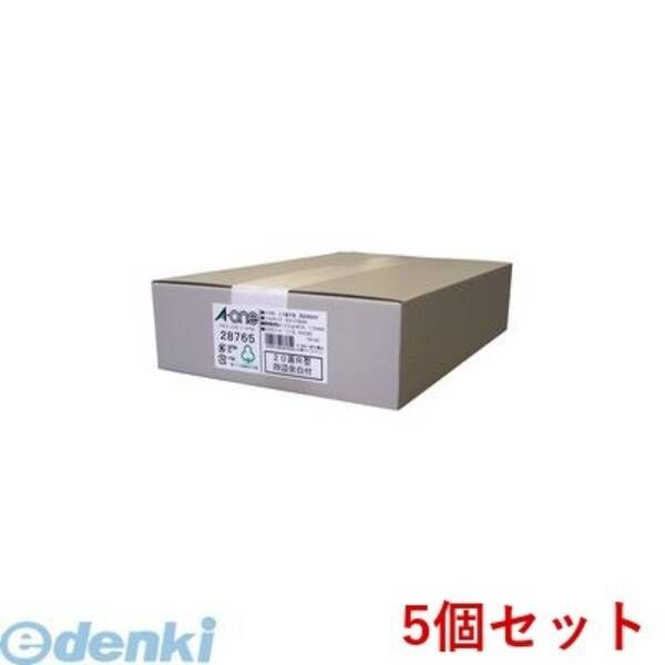 【新品・7営業日以内発送】A-one エーワン 28765×5 【5個入】PPC（コピー）ラベル 20面R型〈宛名・表示用〉【500枚】【沖縄離島販売不可】