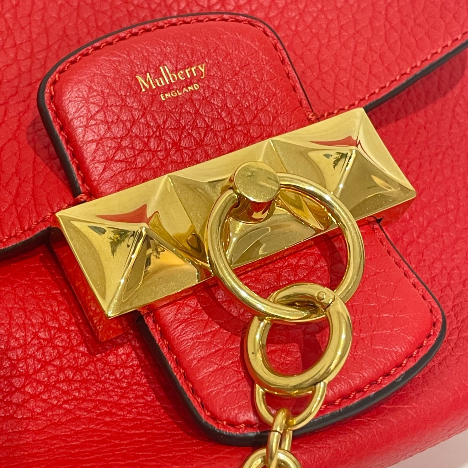 MULBERRY (マルベリー) KEELEY キーリー ピラミッド型スタッズ＆メタル 