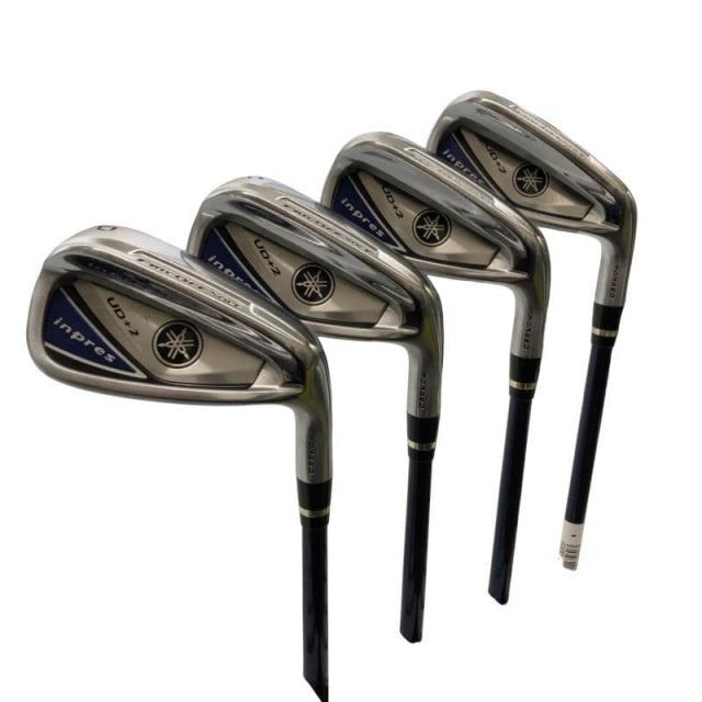 【中古】 ヤマハ inpres UD+2(2019) 4S アイアンセット IR MX-519i (フレックスR) メンズ 男性用 右利き 右用 Dランク ゴルフクラブ