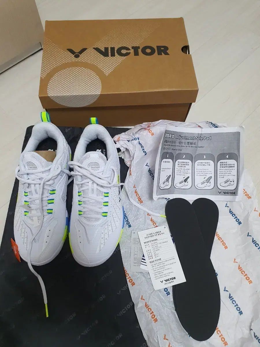 VICTOR（ビクター）バドミントンシューズ 1回着用