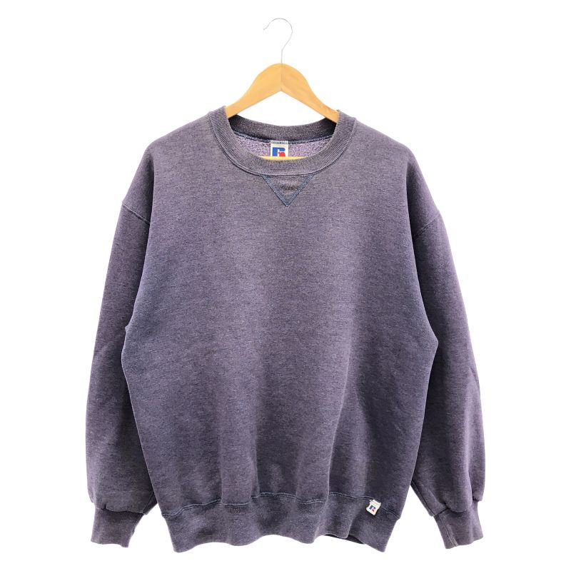 【中古】90s RUSSEL ATHLETIC USA製 前V スウェット ナス紺 L ラッセル[24] 9,563円