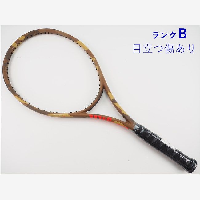 中古 テニスラケット ウィルソン バーン 100エルエス カモ 2018年モデル (G2) WILSON BURN 100LS CAMO 2018 (c26050267c)