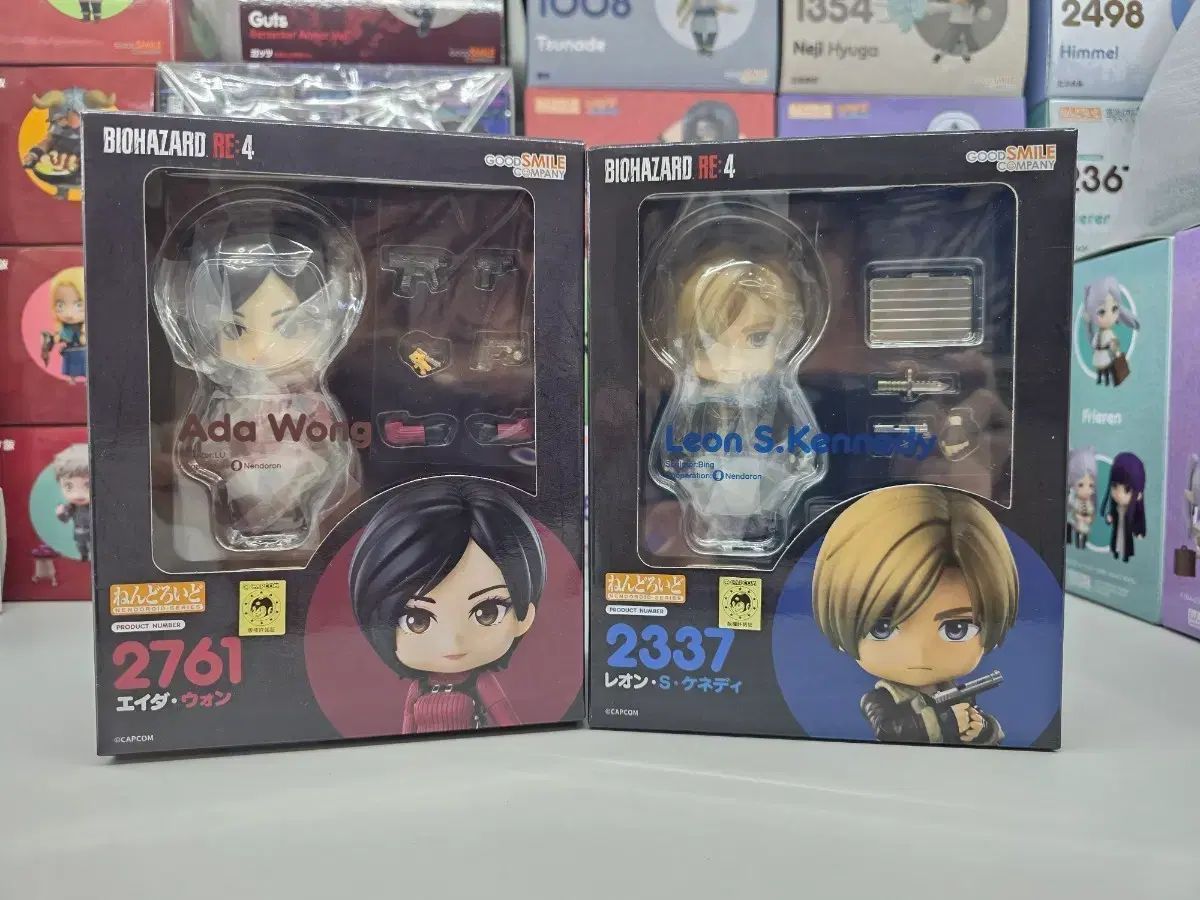未開封 バイオハザード RE:4 レオン/エイダ ねんどろいど