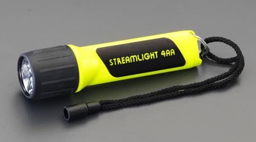 新品 エスコ [単3x4本] ﾌﾗｯｼｭﾗｲﾄ/LED(防爆構造･黄/黒) EA758SB-21Y