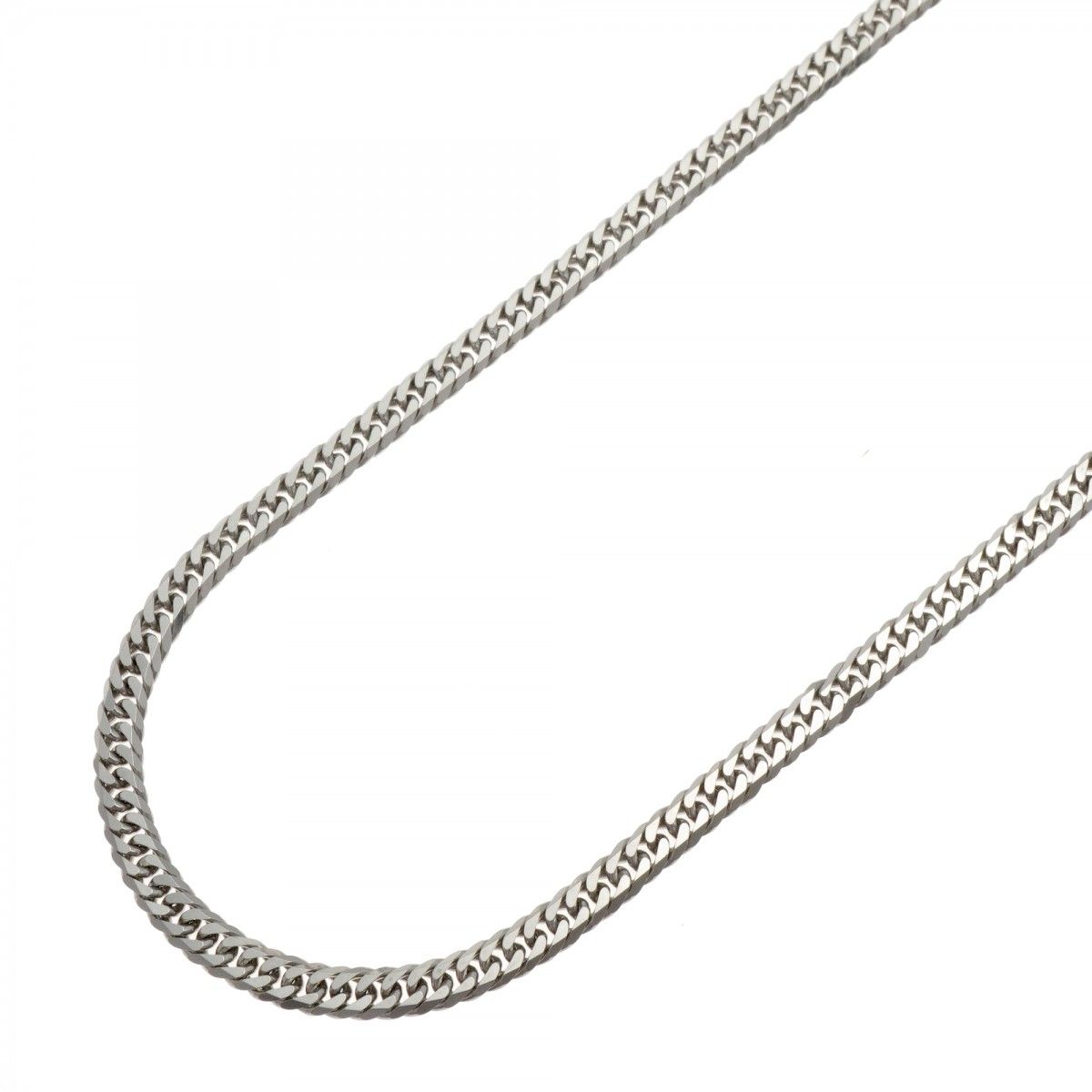 【6khe0040】喜平 ネックレス Pt850 プラチナ 6面 ダブル 60.6cm 30.2g キヘイ【中古】メンズ レディース ユニセックス