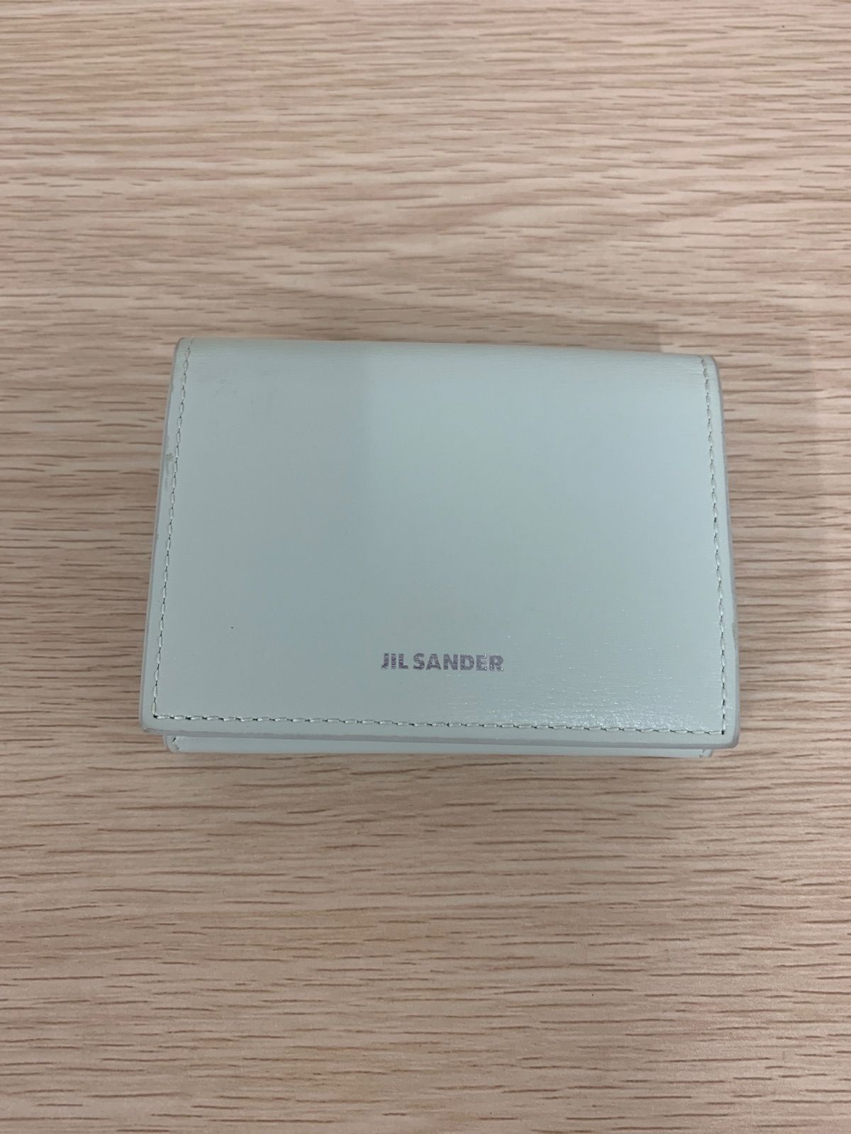 ¥ JIL SANDER ジルサンダー 三つ折り財布 ミントグリーン 緑 黄緑 コンパクトウォレット ショップバック付き【装飾品、小物類1】【5】 ¥ JIL SANDER ジルサンダー 三つ折り財布 ミントグリーン 緑 黄緑 コンパクトウォレット ショップバック付き【装飾品、小物類1】【5】