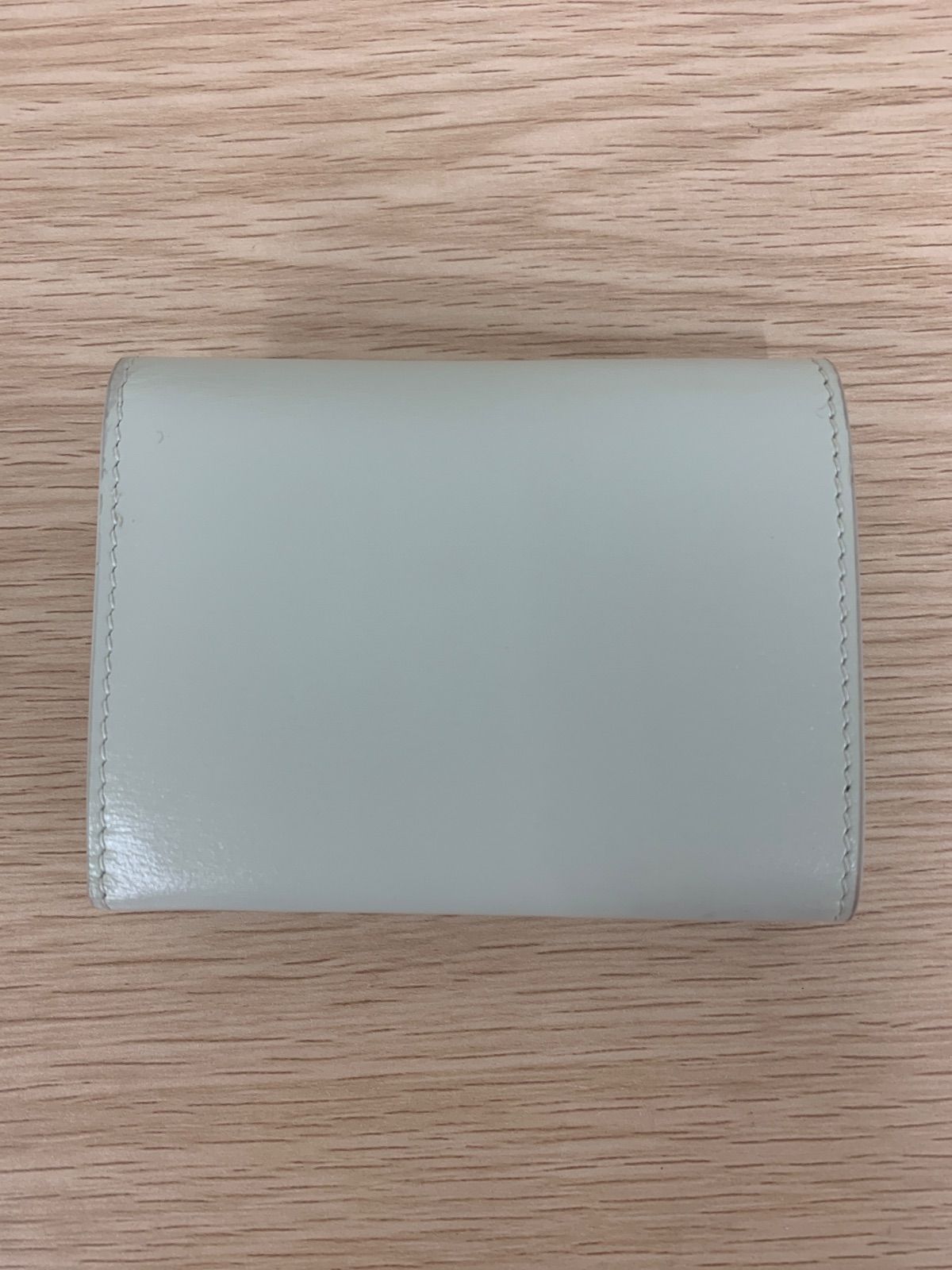 ¥ JIL SANDER ジルサンダー 三つ折り財布 ミントグリーン 緑 黄緑 コンパクトウォレット ショップバック付き【装飾品、小物類1】【5】 ¥ JIL SANDER ジルサンダー 三つ折り財布 ミントグリーン 緑 黄緑 コンパクトウォレット ショップバック付き【装飾品、小物類1】【5】