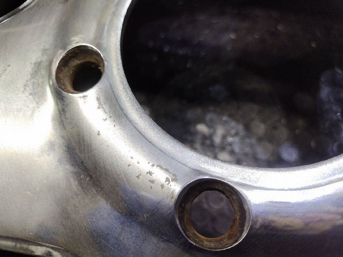 希少】三菱 デリカスターワゴン 純正メッキスチールホイール/鉄 希少】三菱 デリカスターワゴン 純正メッキスチールホイール/鉄